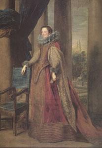 Anthony Van Dyck Presumed Portrait of the Marchesa Geromina Spinola-Doria of Genoa (mk05) oil painting image